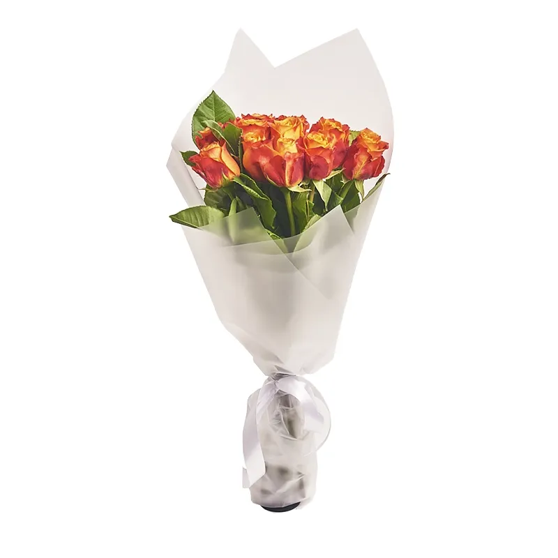 Букет из 11 оранжевых роз эквадор