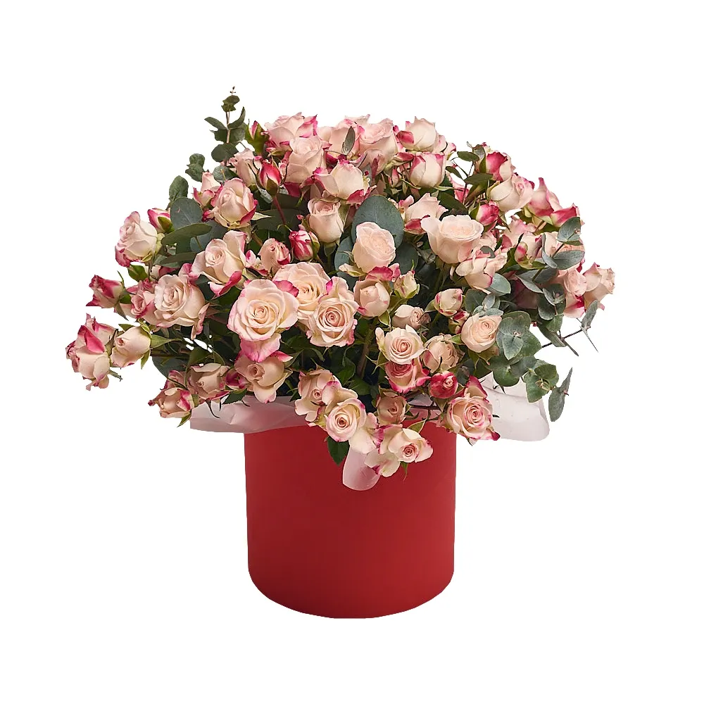 Цветы в коробке 