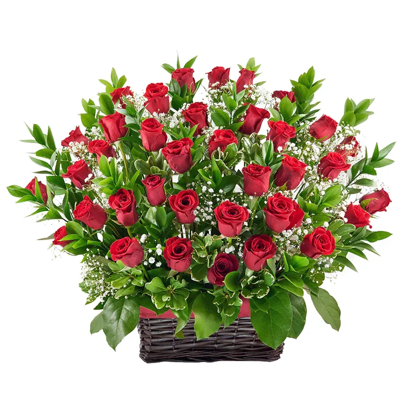 Корзина с цветами 